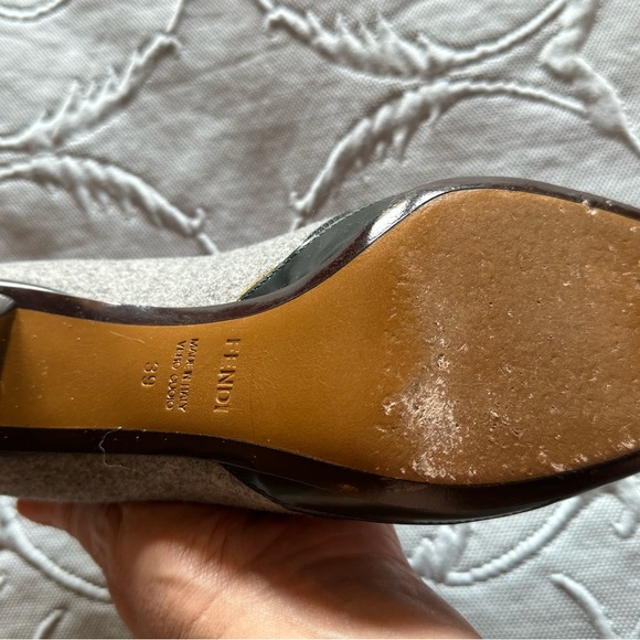 Fendi Colorblock Pattern Pump Booties - Picture 5 of 8